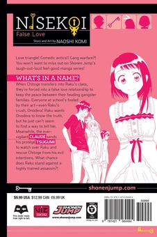 Бумажная книга «Nisekoi. False Love. Volume 3», автор Наоси Коми - фото №2 - миниатюра