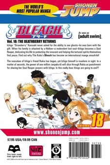 Паперова книга «Bleach. Volume 18», автор Тайто Кубо - фото №2 - мініатюра