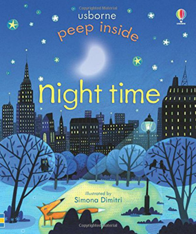 Бумажная книга «Peep Inside Night Time», автор Анна Милборн - фото №1 - миниатюра