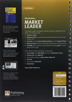 Бумажная книга «Market Leader (3rd Edition) Elementary Teacher's Resource Book with Test Master CD-ROM», автор Ирэн Боралл - фото №2 - миниатюра