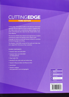 Бумажная книга «Cutting Edge (3rd Edition) Upper Intermediate Student's Book with Class Audio & Video DVD & MyLab Internet Access Code», авторов Питер Мур, Сара Каннингэм, Джонатан Байграв - фото №2 - миниатюра
