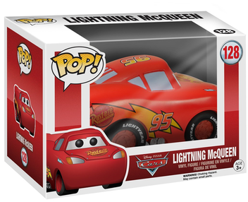  «Коллекционная фигурка Funko Pop! Pop Disney Cars Lightning McQueen (FK4237)», бренда Funko Pop - фото №3 - миниатюра