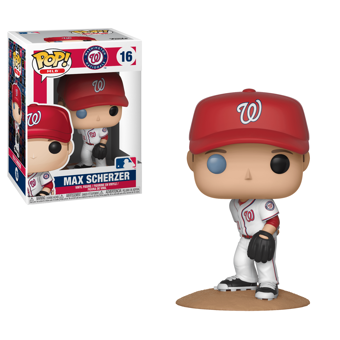  «Коллекционная фигурка Funko Pop! Pop Sports Max Scherzer (FK30243)», бренда Funko Pop - фото №2 - миниатюра