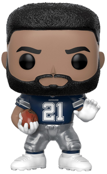  «Колекційна фігурка Funko Pop! Pop Football NFL 5 Ezekiel Elliott (FK31721)», бренду Funko Pop - фото №1 - мініатюра