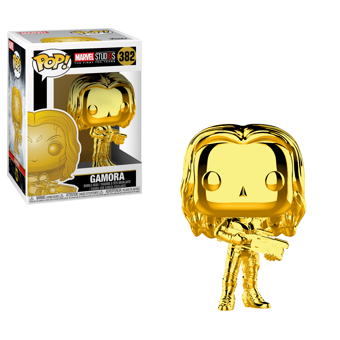  «Коллекционная фигурка Funko Pop! Pop movies Marvel Studios 10 Gamora (FK33519)», бренда Funko Pop - фото №2 - миниатюра