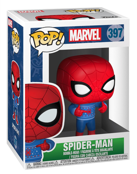  «Коллекционная фигурка Funko Pop! Pop movies Marvel Человек Паук (FK33983)», бренда Funko Pop - фото №2 - миниатюра