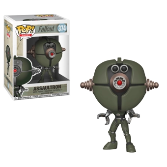  «Коллекционная фигурка Funko Pop! Pop Games Fallout Штурмотрон (FK33993)», бренда Funko Pop - фото №2 - миниатюра