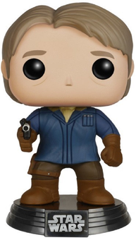  «Колекційна фігурка Funko Pop! Pop movies Star Wars The Force Awakens Хан Соло (FK6562)», brand Funko Pop / Funko Pop /  - фото №1 - миниатюра