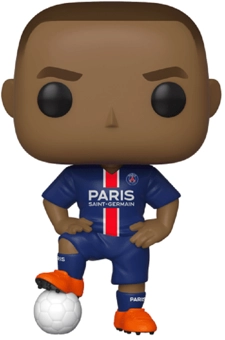  «Коллекционная фигурка Funko Pop! Pop Football Kylian Mbappe (PSG) (FK39828)», бренда Funko Pop - фото №1 - миниатюра