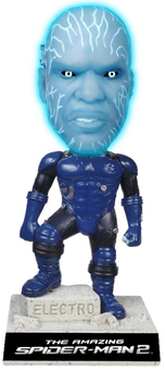 «Коллекционная фигурка Funko Pop! Wacky Wobbler The Amazing Spider-Man 2 Electro (FK3975)», бренда Funko Pop - фото №1 - миниатюра