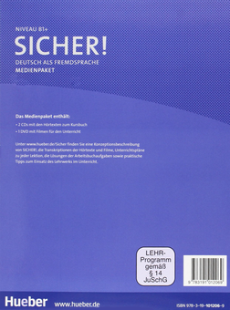 Бумажная книга « Sicher! : Medienpaket B1+ - Audio-CD und DVD zum Kursbuch», авторов Михаэла Перлманн-Бальме, Сюзанна Швальб - фото №2 - миниатюра