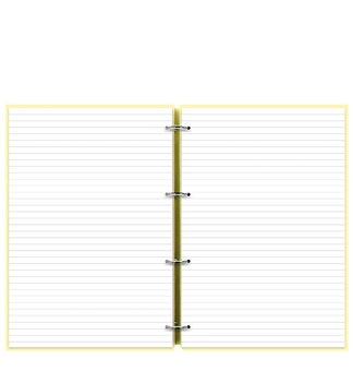  «Органайзер Filofax Clipbook A4 Classic Pastels Lemon (144004)», бренда Filofax - фото №3 - миниатюра