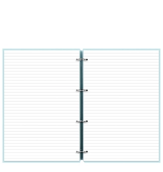  «Органайзер Filofax Clipbook A4 Classic Pastels Duck Egg (144005)», бренда Filofax - фото №3 - миниатюра