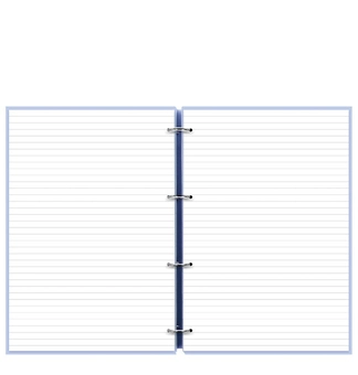  «Органайзер Filofax Clipbook A4 Classic Pastels Vista Blue (144007)», бренда Filofax - фото №3 - миниатюра