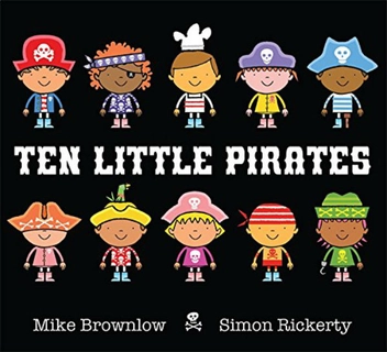 Бумажная книга «Ten Little Pirates», автор Майк Браунлоу - фото №1 - миниатюра