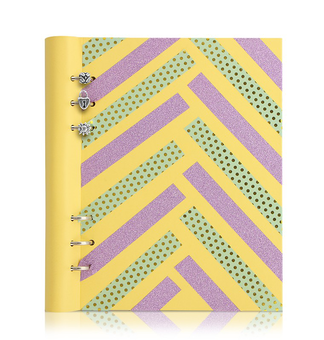  «Органайзер с набором для кастомизации Filofax Clipbook A5 Classic Pastels Lemon (145031)», бренда Filofax - фото №5 - миниатюра