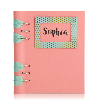  «Органайзер с набором для кастомизации Filofax Clipbook A5 Classic Pastels Rose (145033)», бренда Filofax - фото №3 - миниатюра