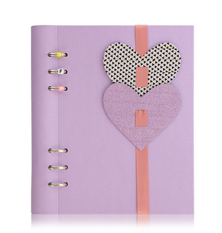  «Органайзер с набором для кастомизации Filofax Clipbook A5 Classic Pastels Orchid (145034)», бренда Filofax - фото №3 - миниатюра