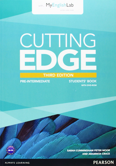 Бумажная книга «Cutting Edge 3rd Edition Pre-Intermediate Students' Book with DVD and MyEnglishLab Pack», авторов Питер Мур, Араминта Грейс, Сара Каннингэм - фото №1 - миниатюра