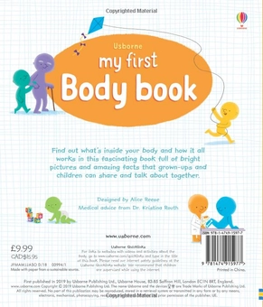 Паперова книга «My First Body Book», автор Метью Олдем - фото №2 - мініатюра