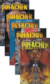 Бумажная книга «Preacher (комплект із 5 книг)», автор Гарт Эннис - фото №1 - миниатюра