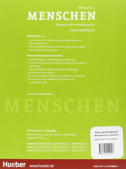 Бумажная книга «Menschen A1 Paket Lehrerhandbuch A1/1 und A1/2», автор Сусанна Календер - фото №4 - миниатюра