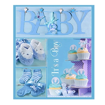 «Фотоальбом EVG 10x15x56 Baby collage Blue (BKM4656 Baby collage Blue UA)», бренда EVG - фото №2 - миниатюра