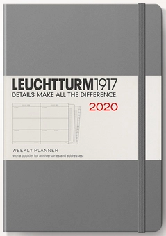  «Еженедельник Leuchtturm1917 2020 Антрацит (359999)», бренда Leuchtturm1917 - фото №1 - миниатюра