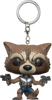 «Брелок Funko POP! Guardians Of The Galaxy Реактивный Енот (13217)», бренда Funko Pop - фото №1 - миниатюра