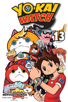Бумажная книга «Yo-kai Watch. Volume 13», автор Нориюки Кониси - фото №1 - миниатюра