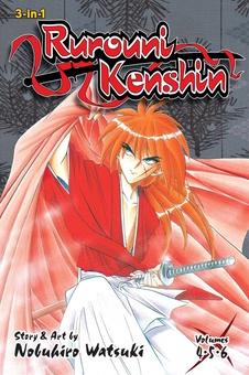 Бумажная книга «Rurouni Kenshin. 3-in-1 Edition. Volume 2», автор Нобухиро Вацуки - фото №1 - миниатюра