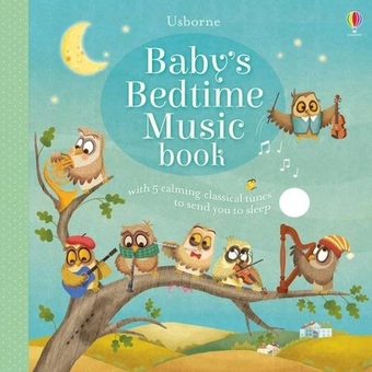 Паперова книга «Baby's Bedtime Music Book», автор Сем Теплін - фото №1 - мініатюра