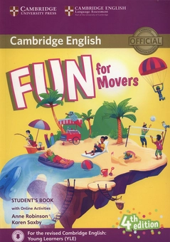 Бумажная книга «Fun for Movers. Student's Book with Online Activities with Audio», авторов Энн Робинсон, Карен Саксби - фото №1 - миниатюра