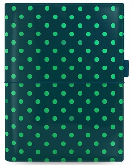  «Органайзер Filofax Domino Patent A5 Pine with Spots (18-022518)», бренда Filofax - фото №1 - миниатюра