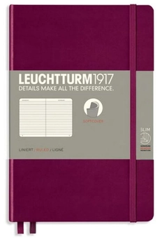  «Блокнот Leuchtturm1917 Composition Линия Винный (359672)», бренда Leuchtturm1917 - фото №1 - миниатюра