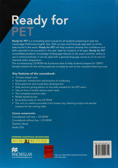 Бумажная книга « Ready for PET with answer key + CD-ROM», автор Ник Кенни - фото №2 - миниатюра