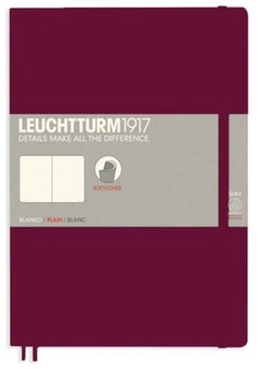  «Блокнот Leuchtturm1917 Composition Чистые листы Винный (359674)», бренда Leuchtturm1917 - фото №1 - миниатюра