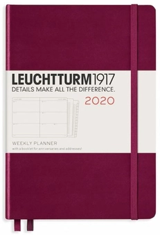  «Еженедельник Leuchtturm1917 2020 Винный (359992)», бренда Leuchtturm1917 - фото №1 - миниатюра