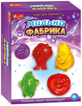  «Набор для творчества Ranok-Creative Мыльная фабрика Овощи-фрукты (15100424У) », бренда Ranok-Creative - фото №1 - миниатюра