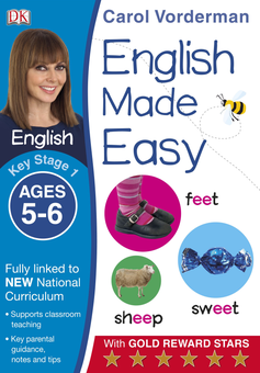 Бумажная книга «English Made Easy Ages 5-6 Key Stage 1», автор Кэрол Вордерман - фото №1 - миниатюра