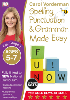 Бумажная книга «Spelling, Punctuation and Grammar Made Easy Ages 5-7 Key Stage 1», автор Кэрол Вордерман - фото №1 - миниатюра