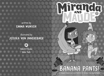 Бумажная книга «Banana Pants! (Miranda and Maude #2)», автор Эмма Вунш - фото №3 - миниатюра