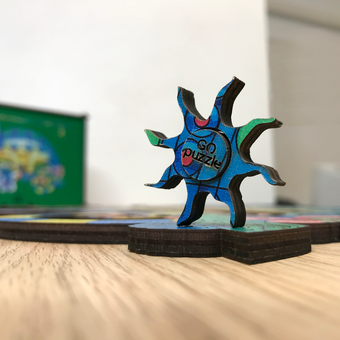  «Пазл Go Puzzle Приключения меняющегося Хамелеона (020)», бренда Go Puzzle - фото №9 - миниатюра