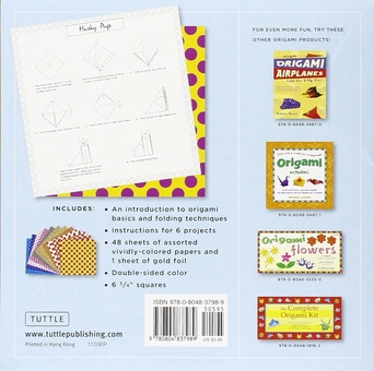 Бумажная книга «Origami Paper. Dots. 49 Sheets» - фото №2 - миниатюра