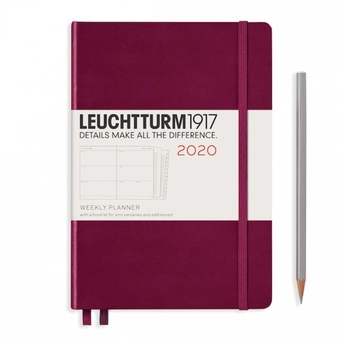  «Еженедельник Leuchtturm1917 2020 Винный (359992)», бренда Leuchtturm1917 - фото №2 - миниатюра