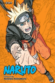 Бумажная книга «Naruto. 3-in-1 Edition. Volume 23», автор Масаси Кисимото - фото №1 - миниатюра