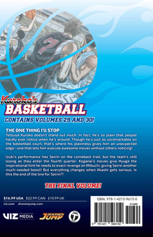 Паперова книга «Kuroko's Basketball. 2 in 1 Edition. Volume 15», автор Тадатоші Фуджімакі - фото №2 - мініатюра