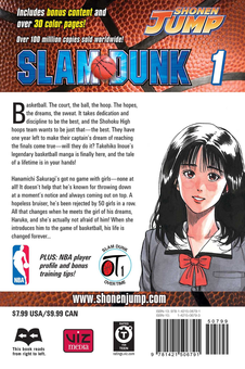 Бумажная книга «Slam Dunk. Volume 1», автор Такэхико Иноуэ - фото №3 - миниатюра