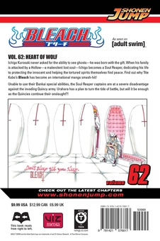 Паперова книга «Bleach. Volume 62», автор Тайто Кубо - фото №2 - мініатюра