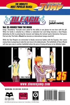 Паперова книга «Bleach. Volume 35», автор Тайто Кубо - фото №2 - мініатюра